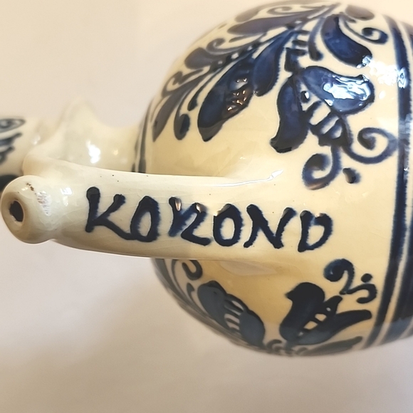 Vintage small Korond Polish pottery jug vase - Picture 7 of 8